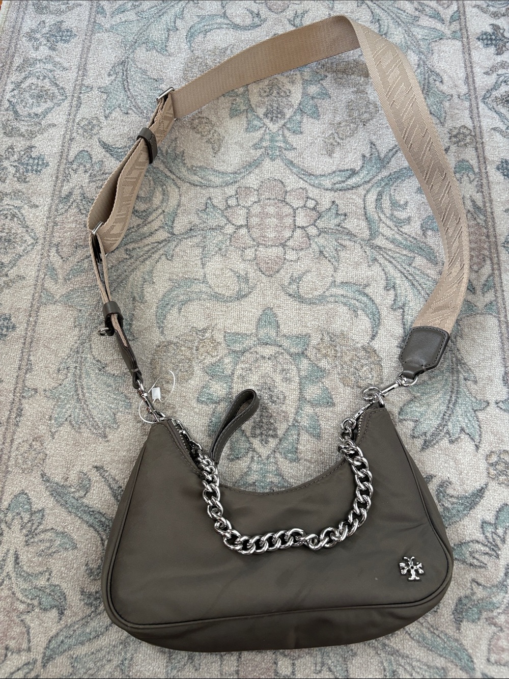Tory Burch Small Mercer Nylon Shoulder Bag